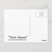 Ethisch werk briefkaart (Achterkant)