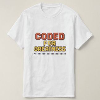 Ethische AI-codering - gecodeerd voor grootheid T-shirt