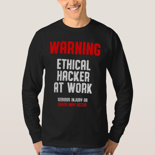 Ethische hacker Cybersecurity it Pen Tester 1 T-shirt (Voorkant)