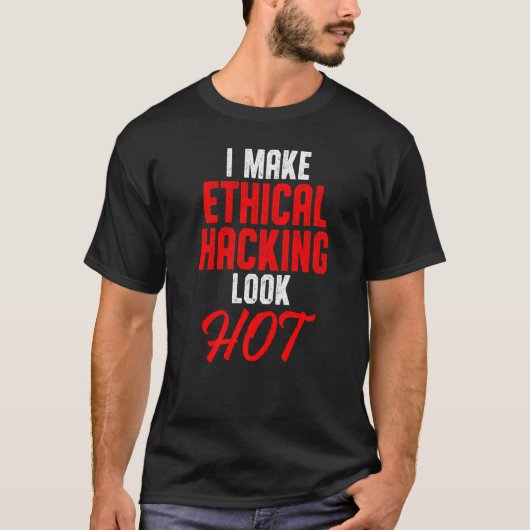 Ethische hacker Cybersecurity it Pen Tester 27 T-shirt (Voorkant)