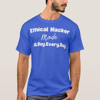 Ethische hacker t-shirt