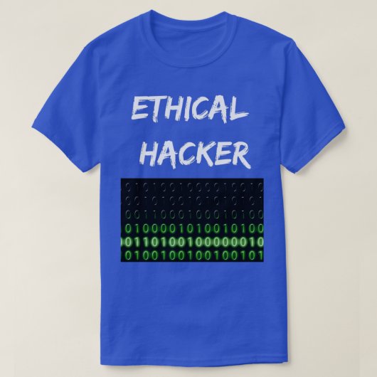 Ethische hacker t-shirt (Design voorkant)
