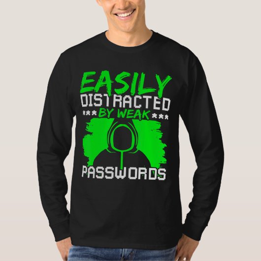 Ethische hacking cybersecurity-expert en white-hat t-shirt (Voorkant)