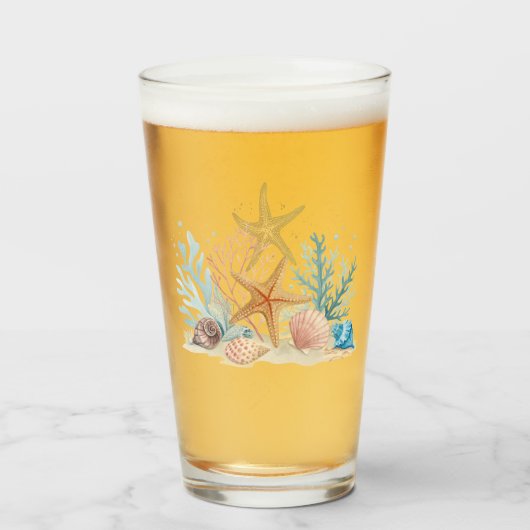 Ethische Kustromantiek Bruiloft Glas (Voorkant gevuld)