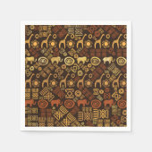 Ethnic African Pattern- browns and golds #7 Servet (Voorkant)