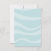 Ethnic Aloha Luau Tropical Birthday Invitation Kaart (Achterkant)