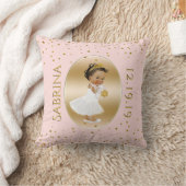 Ethnic Baby Prinses Ballerina Nursery Pink Gold Kussen (Deken)