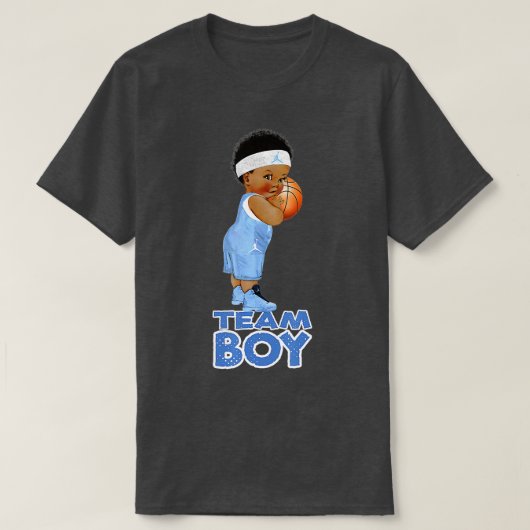 Ethnic Basketball Team Boy Baby T-shirt (Design voorkant)