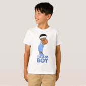 Ethnic Basketball Team Boy Baby T-shirt (Voorkant volledig)