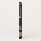 Ethnic Black en Beige Native Print Case-Mate iPhone Case (Achterkant/links)