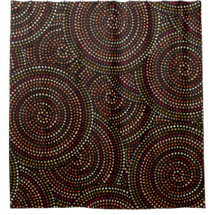 Ethnic boho seamless pattern in african style on b douchegordijn