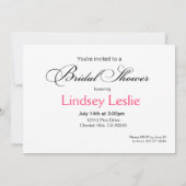 ETHNIC BRIDE-Vrijgezellenfeest | fuschia Kaart (Achterkant)