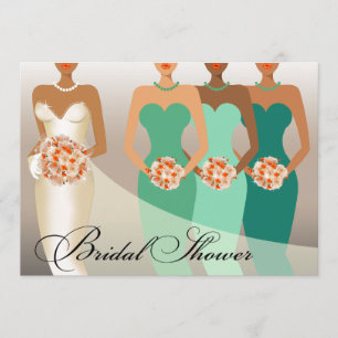 ETHNIC BRIDE-Vrijgezellenfeest   groen Kaart