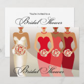 ETHNIC BRIDE-Vrijgezellenfeest | rood II Kaart (Voorkant / Achterkant)