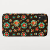 Ethnic Brooches naadloos patroonpatroon Case-Mate iPhone Case (Achterkant (horizontaal))