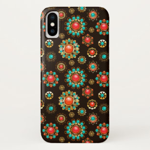 Ethnic Brooches naadloos patroonpatroon Case-Mate iPhone Case