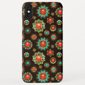 Ethnic Brooches naadloos patroonpatroon Case-Mate iPhone Case (Achterkant)