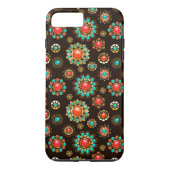 Ethnic Brooches naadloos patroonpatroon Case-Mate iPhone Case (Achterkant)