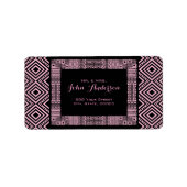 Ethnic Design Return Address Labels #3 (Voorkant)