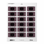 Ethnic Design Return Address Labels #3 (Full Sheet)