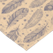 Ethnic Feather Outline Patroon Tafelkleed (Gekanteld)