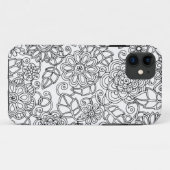 Ethnic Floral Doodle Case-Mate iPhone Case (Achterkant (horizontaal))