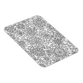 Ethnic Floral Doodle Magneet (Rechterzijde)