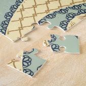 Ethnic floral, paisley vintage style. legpuzzel (Zijkant)