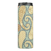 Ethnic floral, paisley vintage style. thermosbeker (Achterkant)