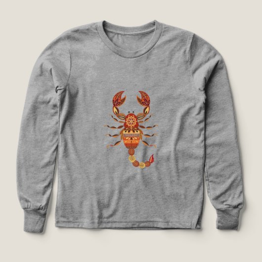Ethnic Floral Scorpion (Voorkant)