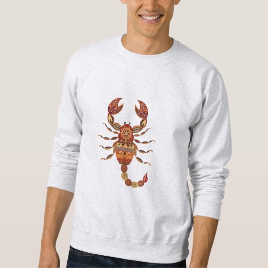 Ethnic Floral Scorpion Trui (Voorkant)