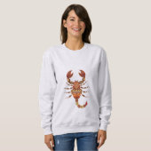 Ethnic Floral Scorpion Trui (Voorkant volledig)