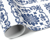 Ethnic folk ceramic tile in talavera style cadeaupapier (Rol Hoek)