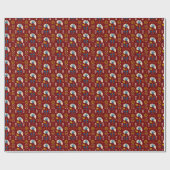 Ethnic Folk Pattern Cadeaupapier (Vlak)