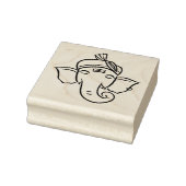 Ethnic Ganesha | Indian God Drawing Rubberstempel (Stempel)