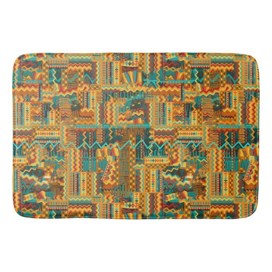 Ethnic Large Bath Mat (Voorkant)