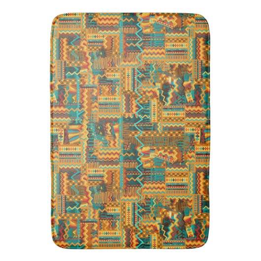 Ethnic Large Bath Mat (Voorkant Verticaal)