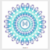 Ethnic Mandala Design Sticker (Vel)