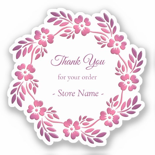 Ethnic Mandala Design Sticker (Voorkant)