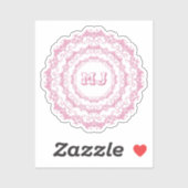 Ethnic Mandala Design Sticker (Vel)