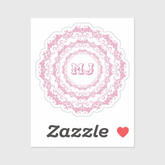 Ethnic Mandala Design Sticker (Vel)