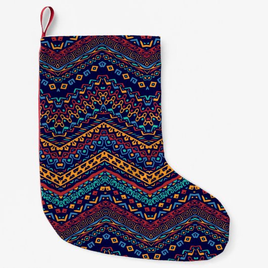 Ethnic Motifs Kleine Kerstsok (Voorkant)