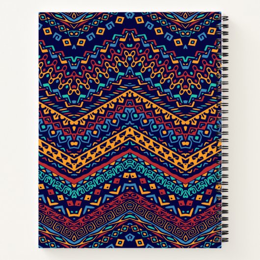 Ethnic Motifs Notitieboek (Achterkant)