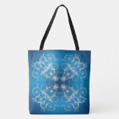 Ethnic Oriental Circle Ornament Tote Bag (Voorkant)