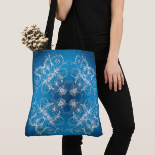 Ethnic Oriental Circle Ornament Tote Bag
