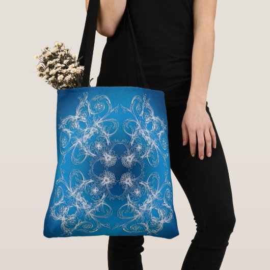 Ethnic Oriental Circle Ornament Tote Bag (Dichtbij)