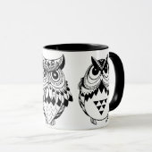Ethnic Owl Mok (Voorkant rechts)