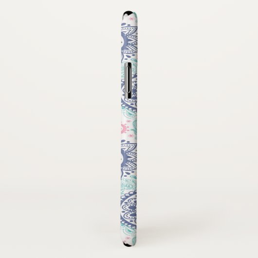 Ethnic Paisley Pattern Case-Mate iPhone Case (Achterkant / rechts)