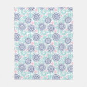 Ethnic Paisley Pattern Fleece Deken (Voorkant)