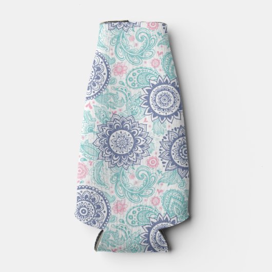 Ethnic Paisley Pattern Flesjeskoeler (Voorkant)